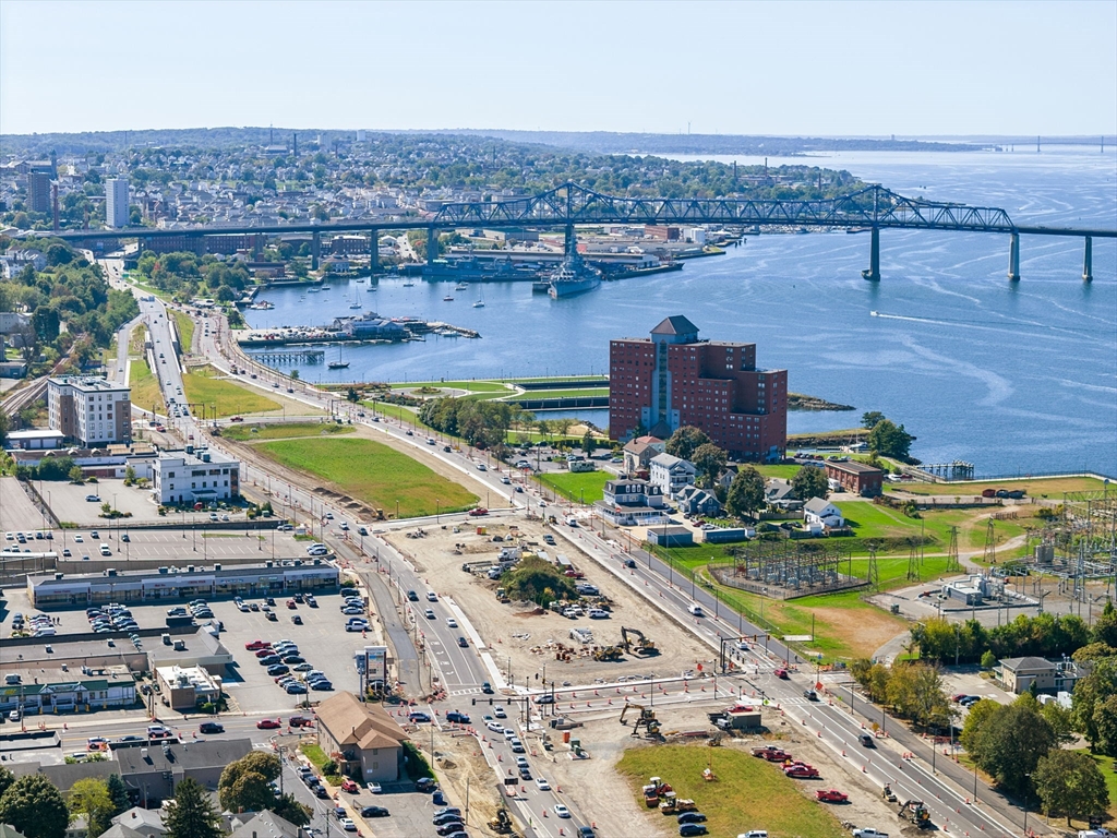 84 Cory Street Fall River, MA 02720 - Photo 4 of 36 an aerial view of a house with a swimming pool yard and outdoor seating