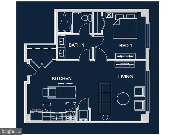 a front view of a building