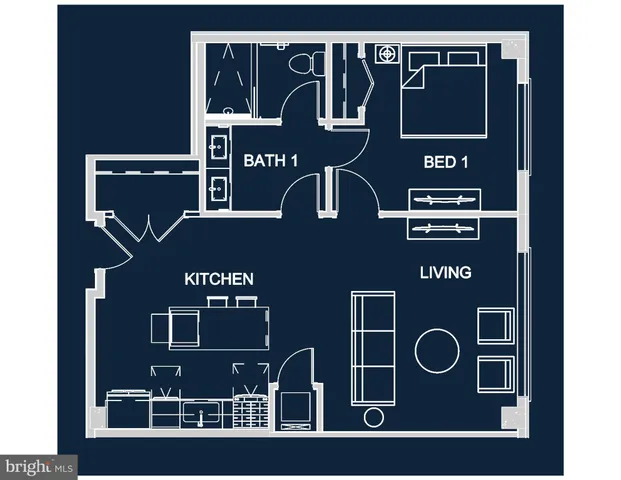 a front view of a building