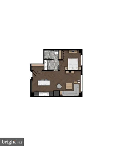 a living room with a couch