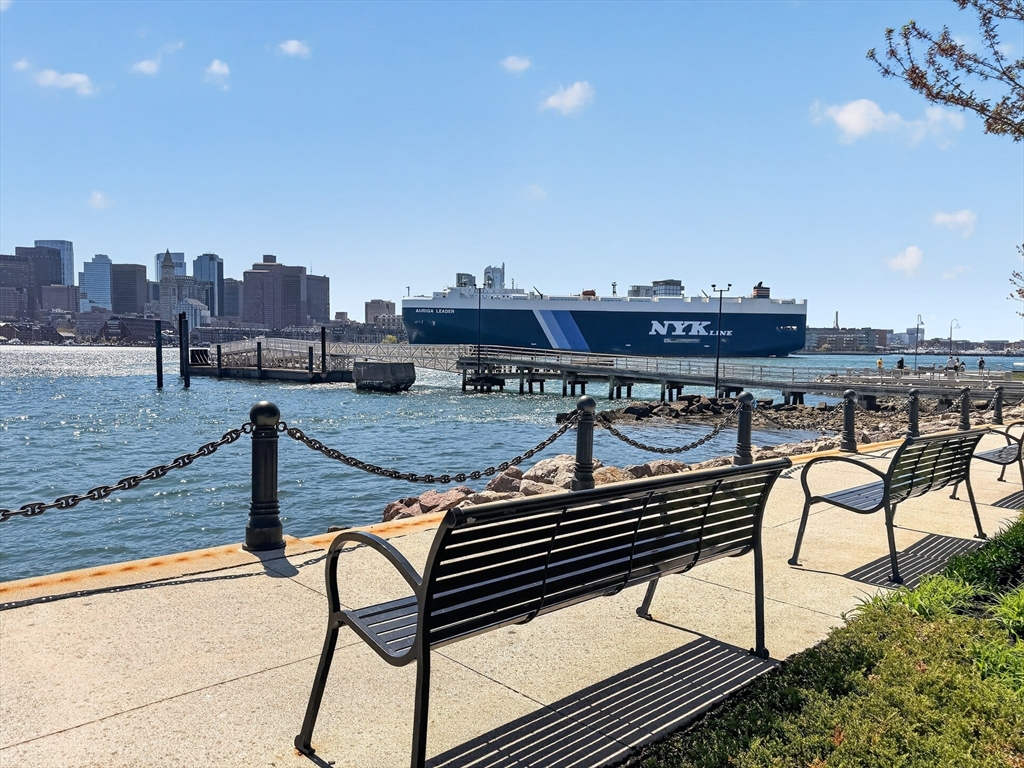 45 Lewis Street, Unit 316 Boston, MA 02128 - Photo 28 of 32 a view of a terrace with seating area