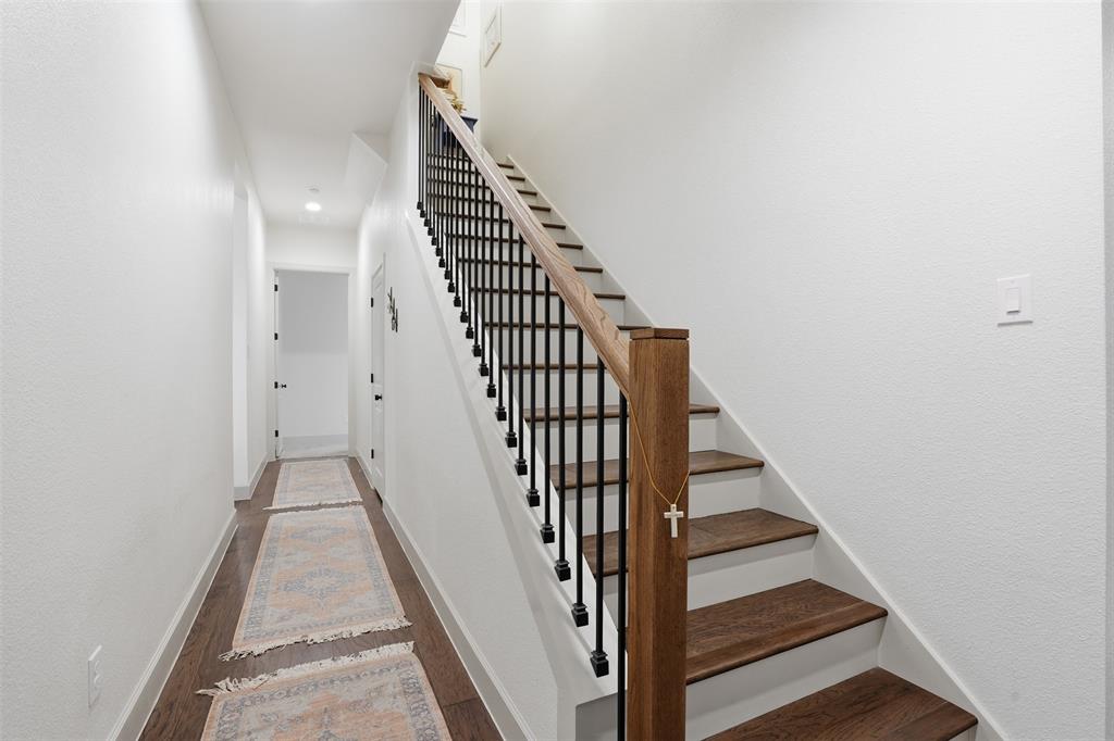 220 Greene Road Weatherford, TX 76087 - Photo 32 of 39 Stairway to 5th bedroom upstairs