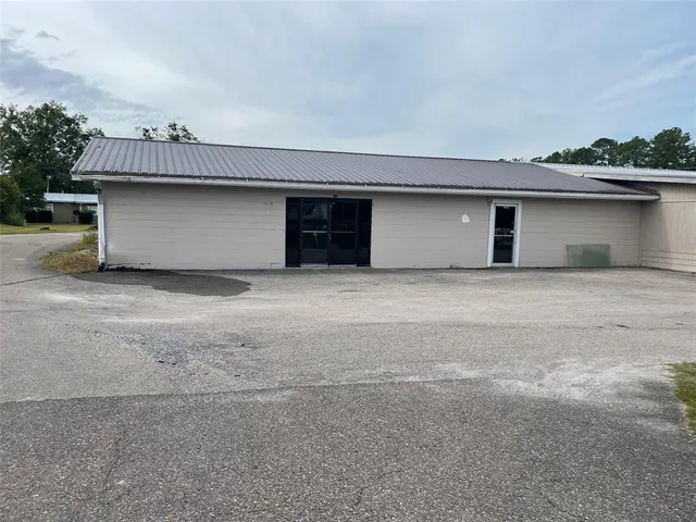 a house with a outdoor space