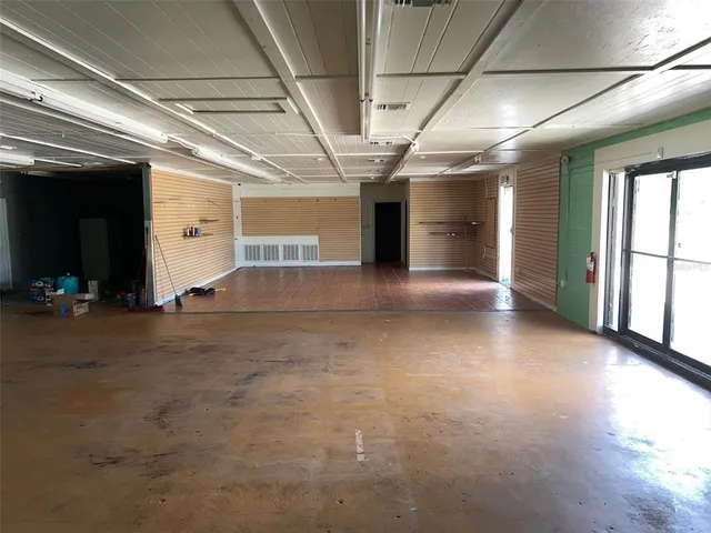 a view of hallway with stairs
