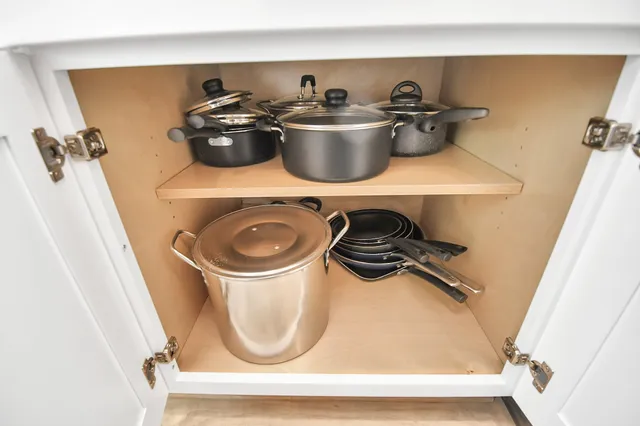 a close view of sink