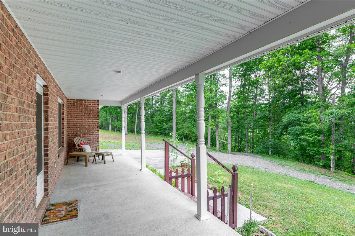 906 Cauthorn Mill Road Middletown, VA 22645 - Photo 3 of 47 Spacious Covered Front Porch