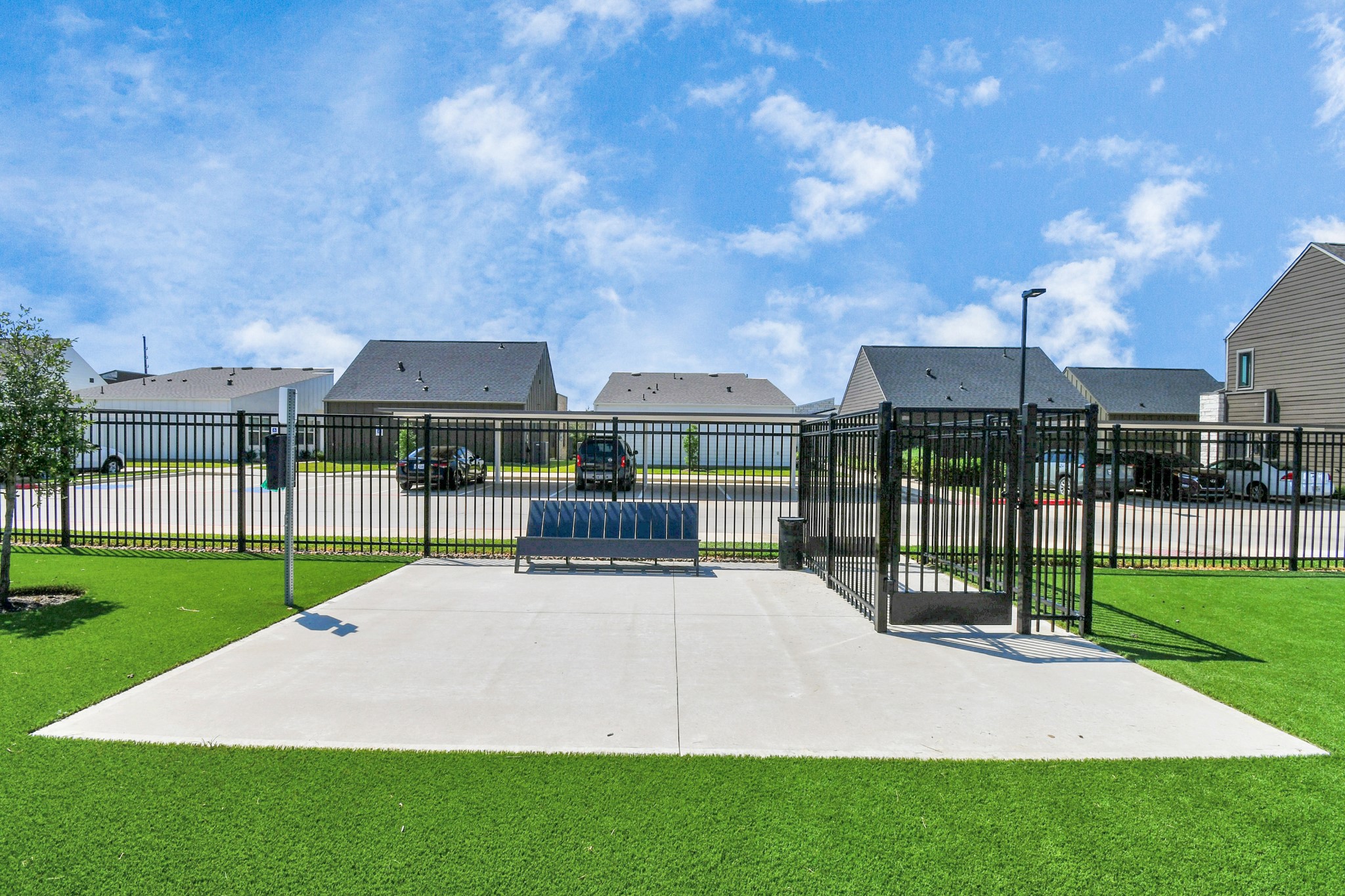 23823 Cumberland Ridge Drive, Unit 621 Hockley, TX 77447 - Photo 22 of 29 a view of a house with backyard porch and sitting area