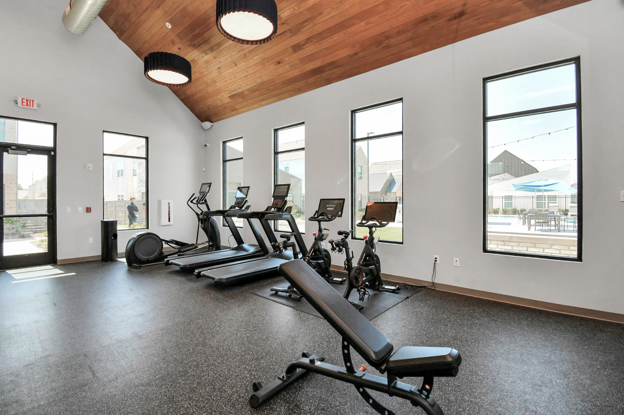 23823 Cumberland Ridge Drive, Unit 621 Hockley, TX 77447 - Photo 25 of 29 a view of a room with gym equipment
