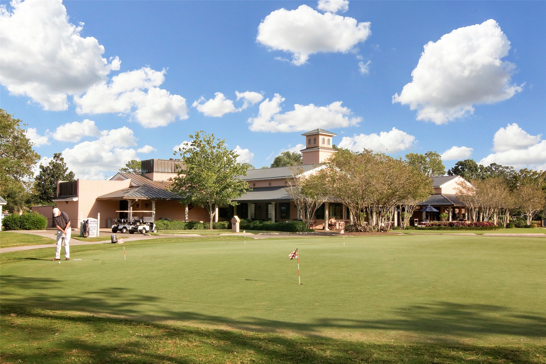 5749 Larkin Street Houston, TX 77007 - Photo 24 of 35 Memorial Park has a full golf course, pictured, as well as tennis courts, a driving range, trails, baseball fields, a pool, soccer fields, a Beck's Prime, and Smoothie King.