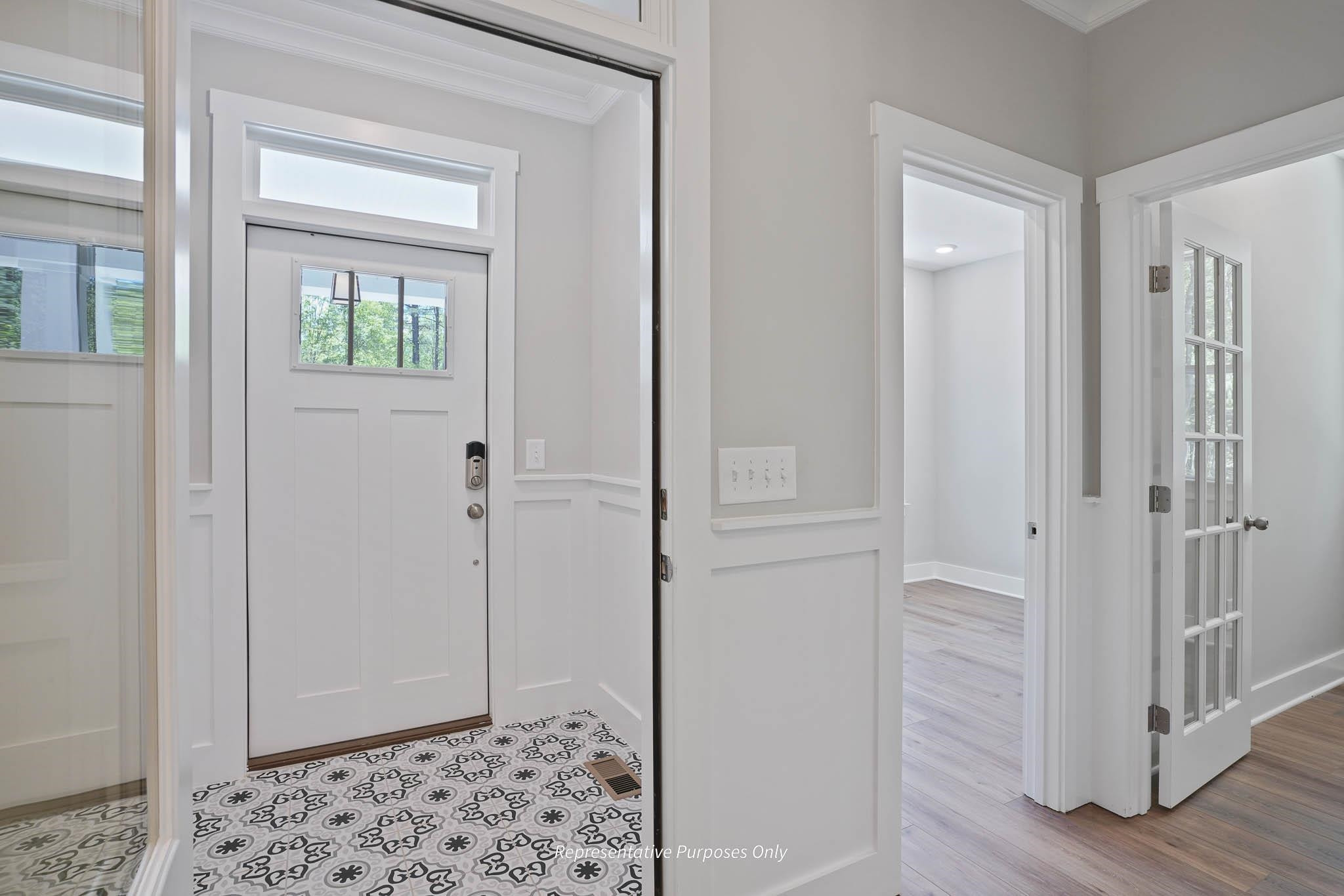 34 Beacon Hl Road Lillington, NC 27546 - Photo 39 of 41 a view of a hallway with wooden floor