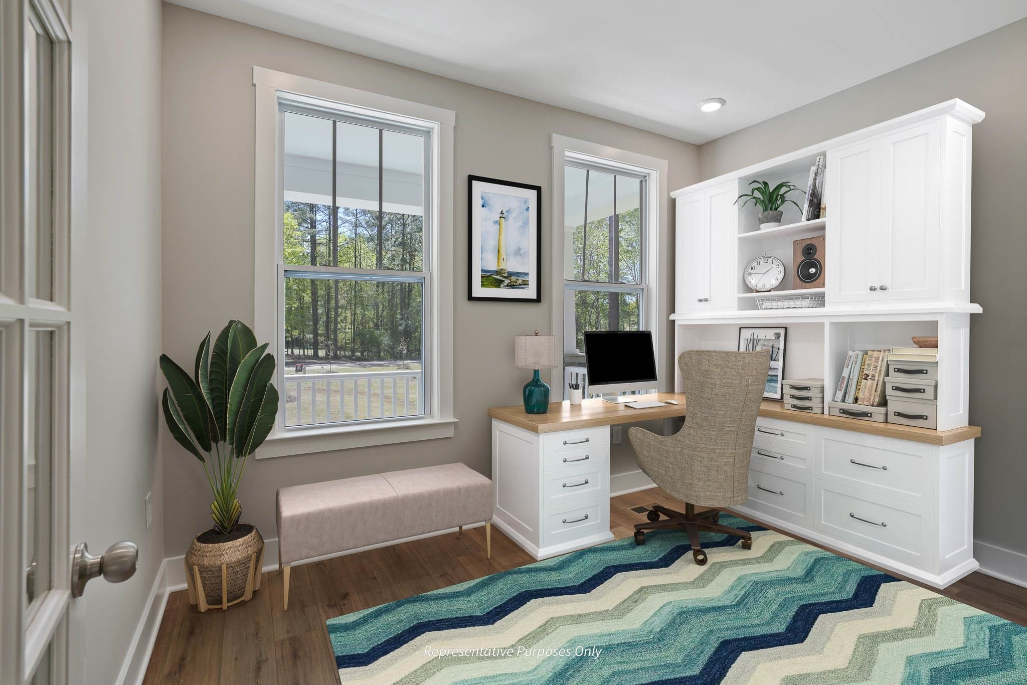 34 Beacon Hl Road Lillington, NC 27546 - Photo 40 of 41 a living room with furniture and a window