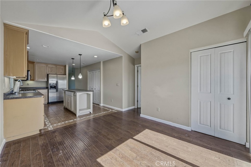 3483 Beach Street Nice, CA 95464 - Photo 12 of 40 a view of kitchen with wooden floor