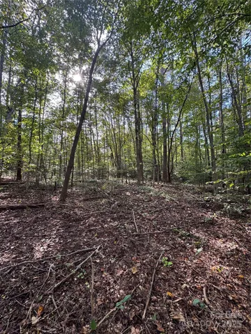 a view of a field with an outdoor space