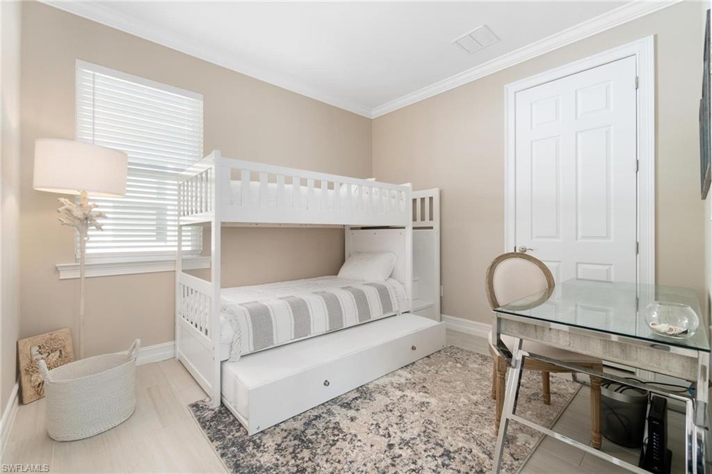 28298 Captiva Shell Loop Bonita Springs, FL 34135 - Photo 33 of 48 Guest bedroom w/ Twin Bunkbed