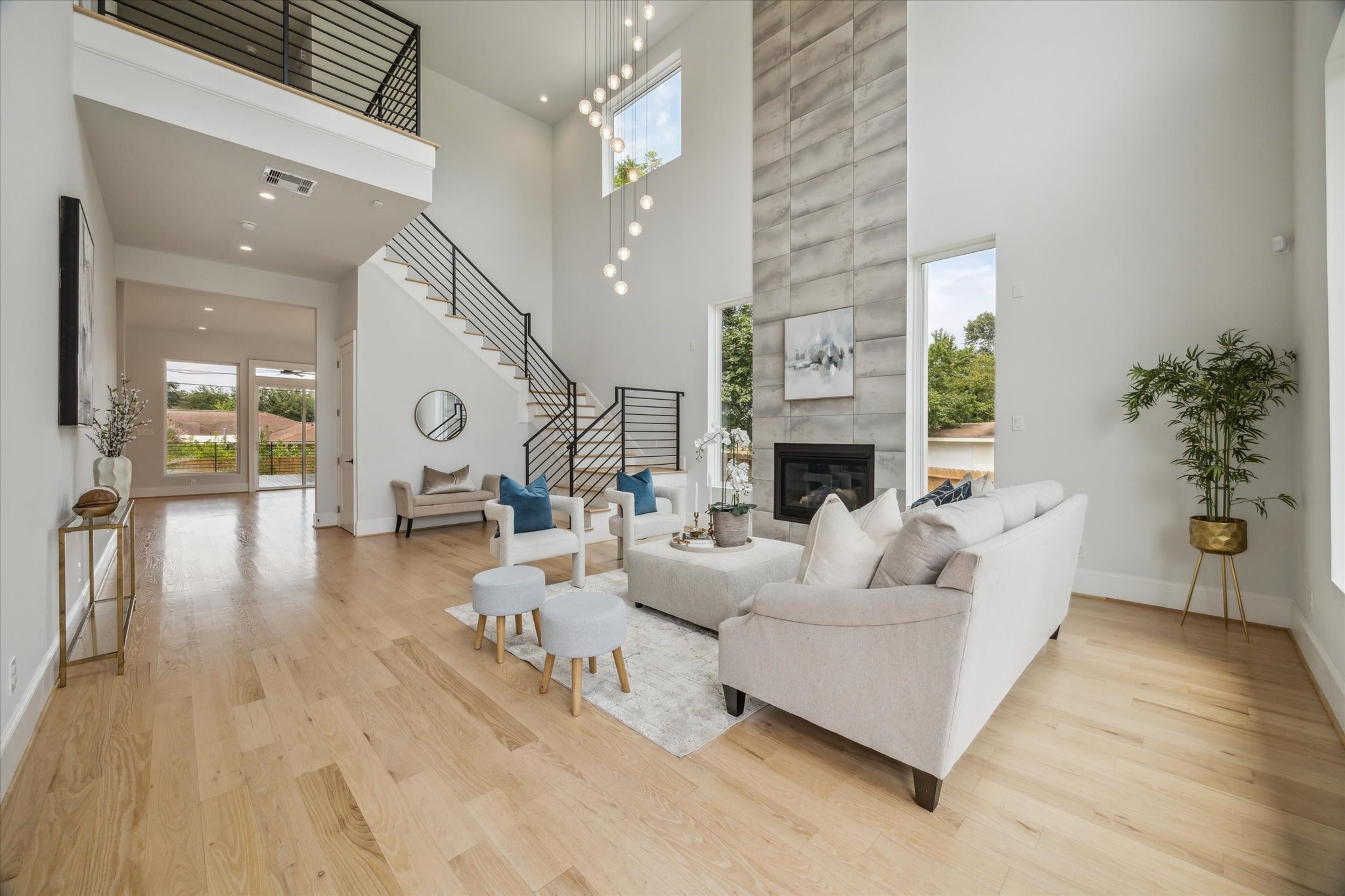 2202 Hewitt Drive Houston, TX 77018 - Photo 2 of 39 What a stunning first impression—just off the entry, the formal living room sets the tone with its elegant design.