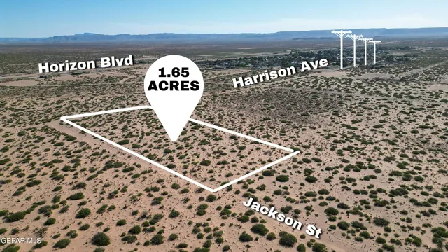 $43,000 | 1.65-acres 1.65-acres Jackson Street, Horizon City, TX 79928