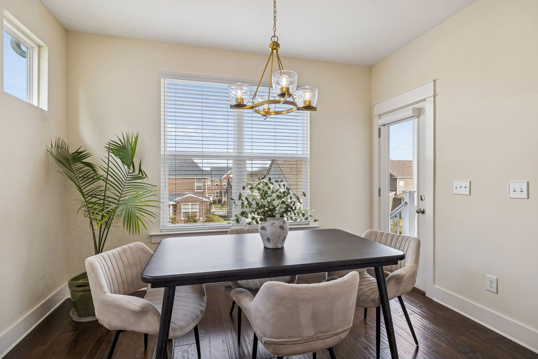 737 Newcomb Street Franklin, TN 37064 - Photo 32 of 99 a view of a dining room with furniture and wooden floor