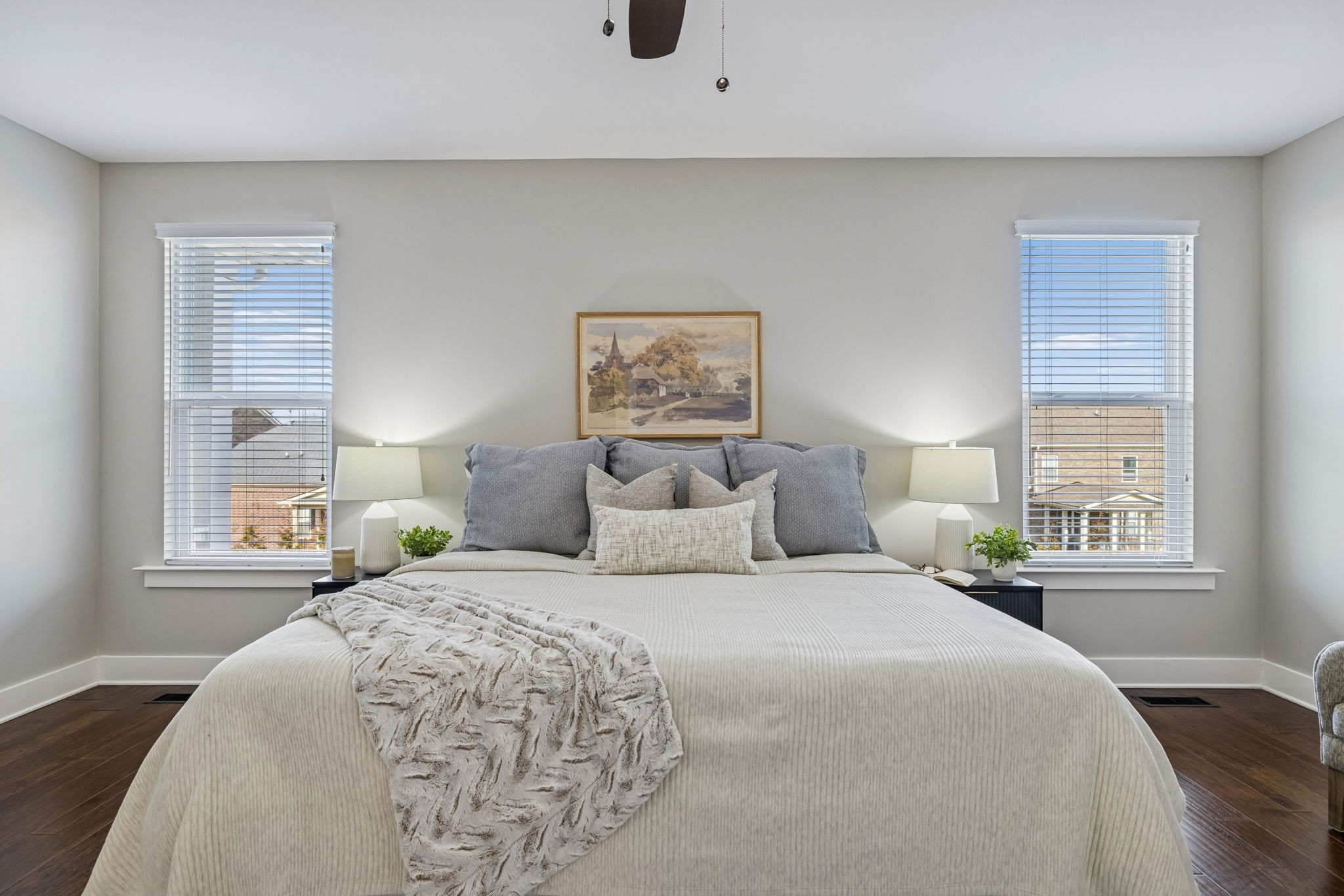 737 Newcomb Street Franklin, TN 37064 - Photo 42 of 99 a bedroom with a large bed and a window