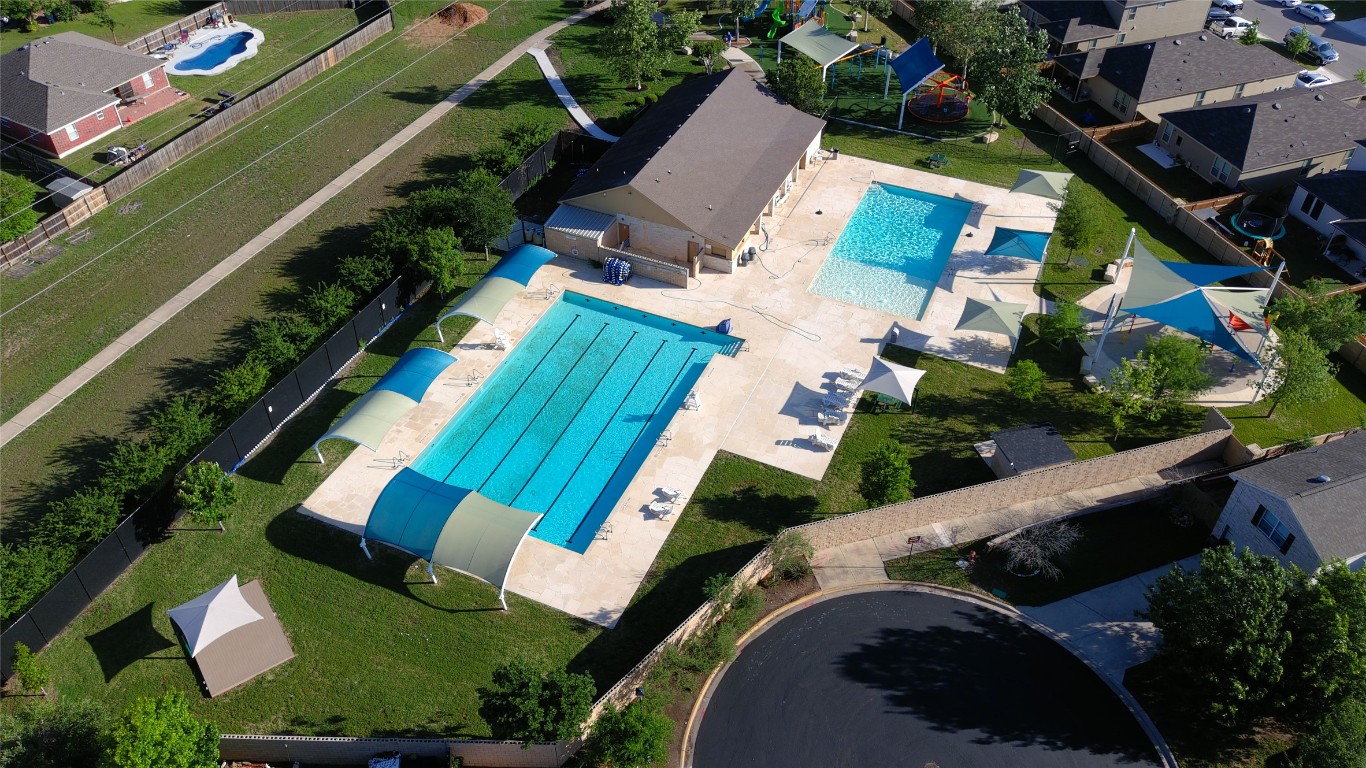 116 Zoisite Lane Jarrell, TX 76537 - Photo 21 of 21 an aerial view of a house with outdoor space