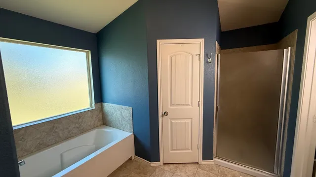 a view of front door