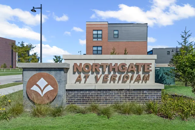 a sign on the side of a building