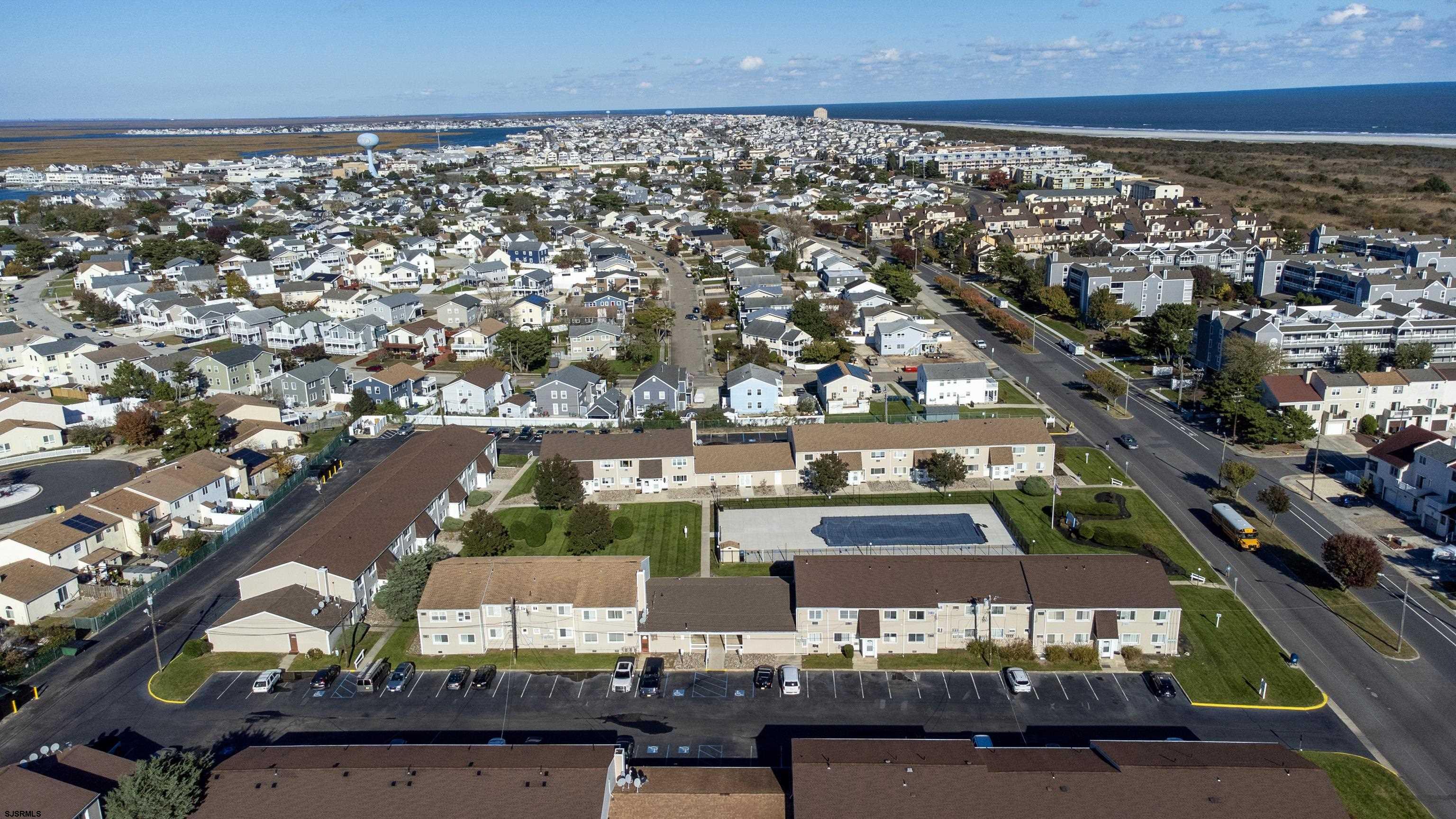 4901 Harbor Beach Boulevard, Unit P8 Brigantine, NJ 08203 - Photo 28 of 39 an aerial view of a city