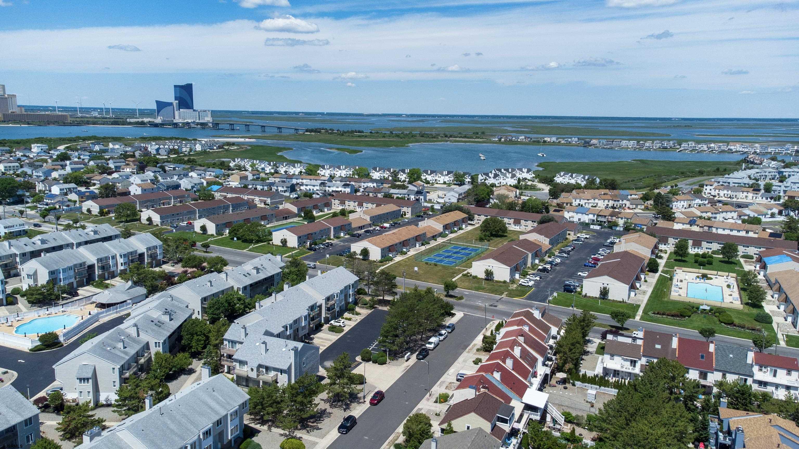 4901 Harbor Beach Boulevard, Unit P8 Brigantine, NJ 08203 - Photo 31 of 39 an aerial view of a city