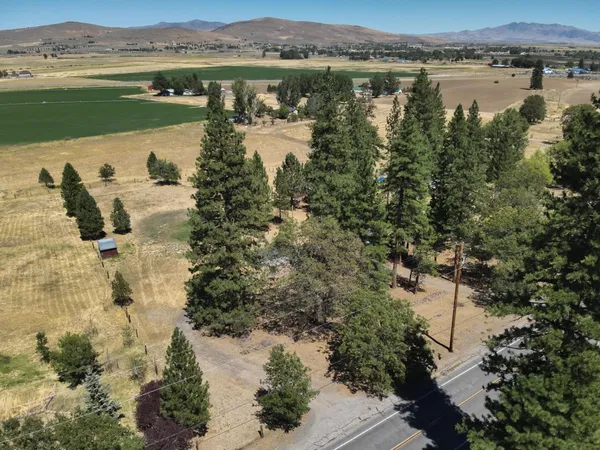 a view of a lake with a mountain view
