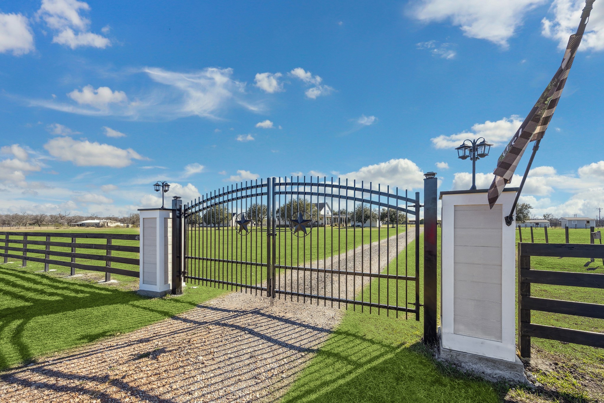 40570 Wildlife Run Hempstead, TX 77445 - Photo 41 of 43 a view of a wrought iron fences in front of house