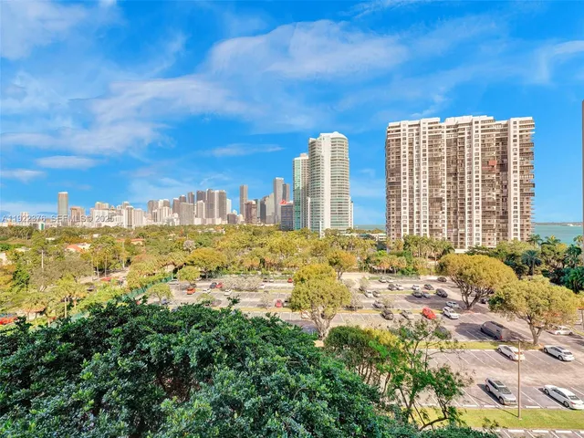 a view of balcony with furniture
