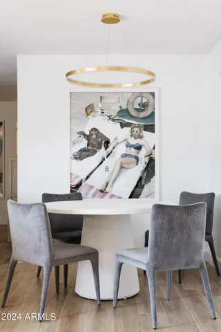 a kitchen with stainless steel appliances a sink stove and cabinets