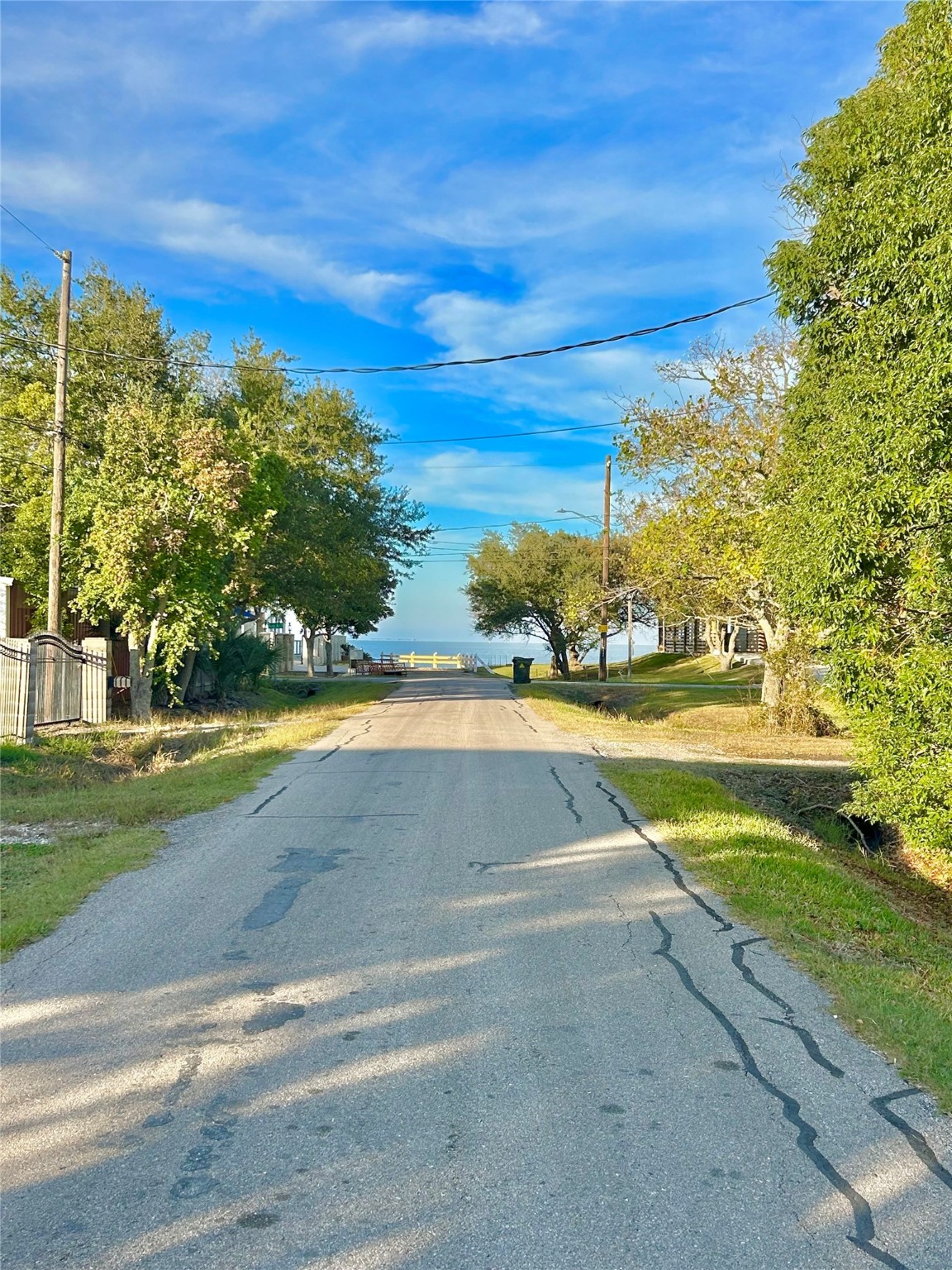 125 4th Street San Leon, TX 77539 - Photo 39 of 40 a view of yard with swimming pool and green space