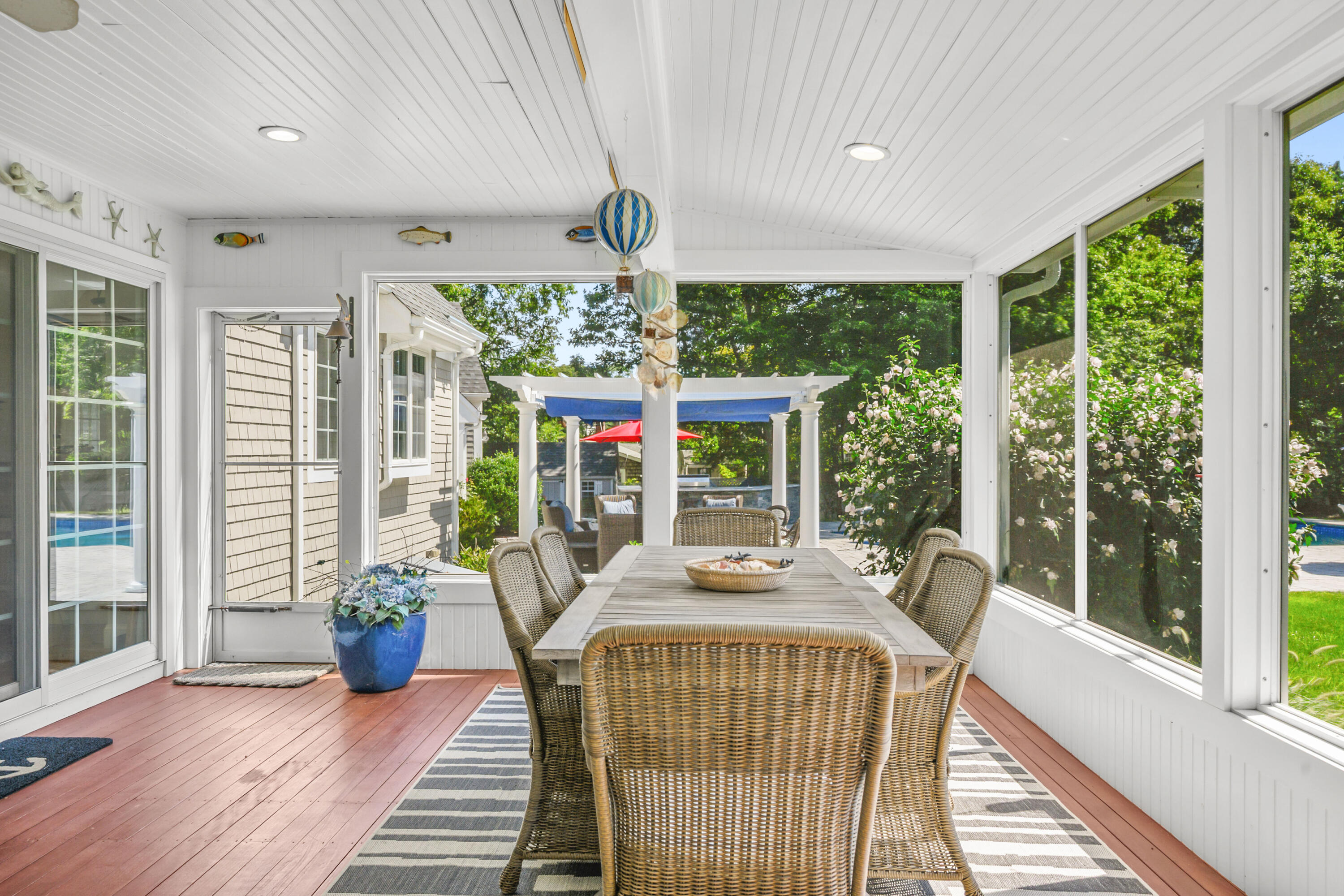 55 Seapuit Road Osterville, MA 02655 - Photo 39 of 62 Screened Porch