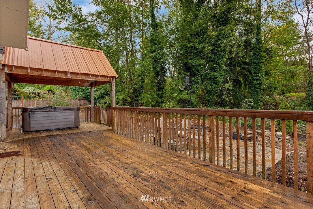 1230 224th Place Southwest Bothell, WA 98021 - Photo 21 of 22 a view of a wooden deck