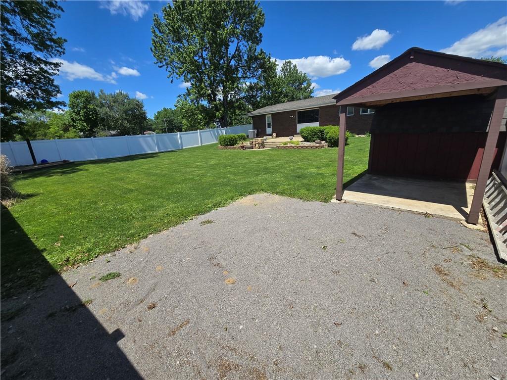 740 South Keel Ridge Road Hermitage, PA 16148 - Photo 32 of 33 a view of a backyard with a garden