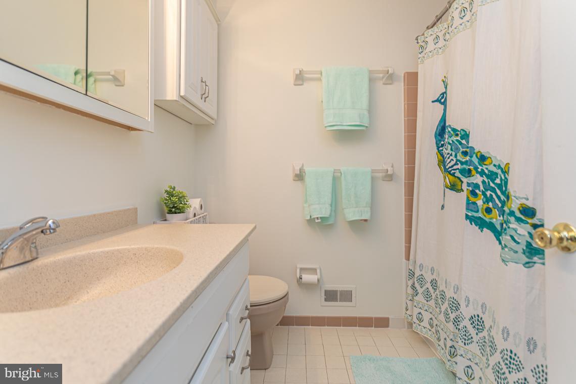 2064 Fort Bevon Road Harleysville, PA 19438 - Photo 19 of 25 a bathroom with a sink a toilet and shower