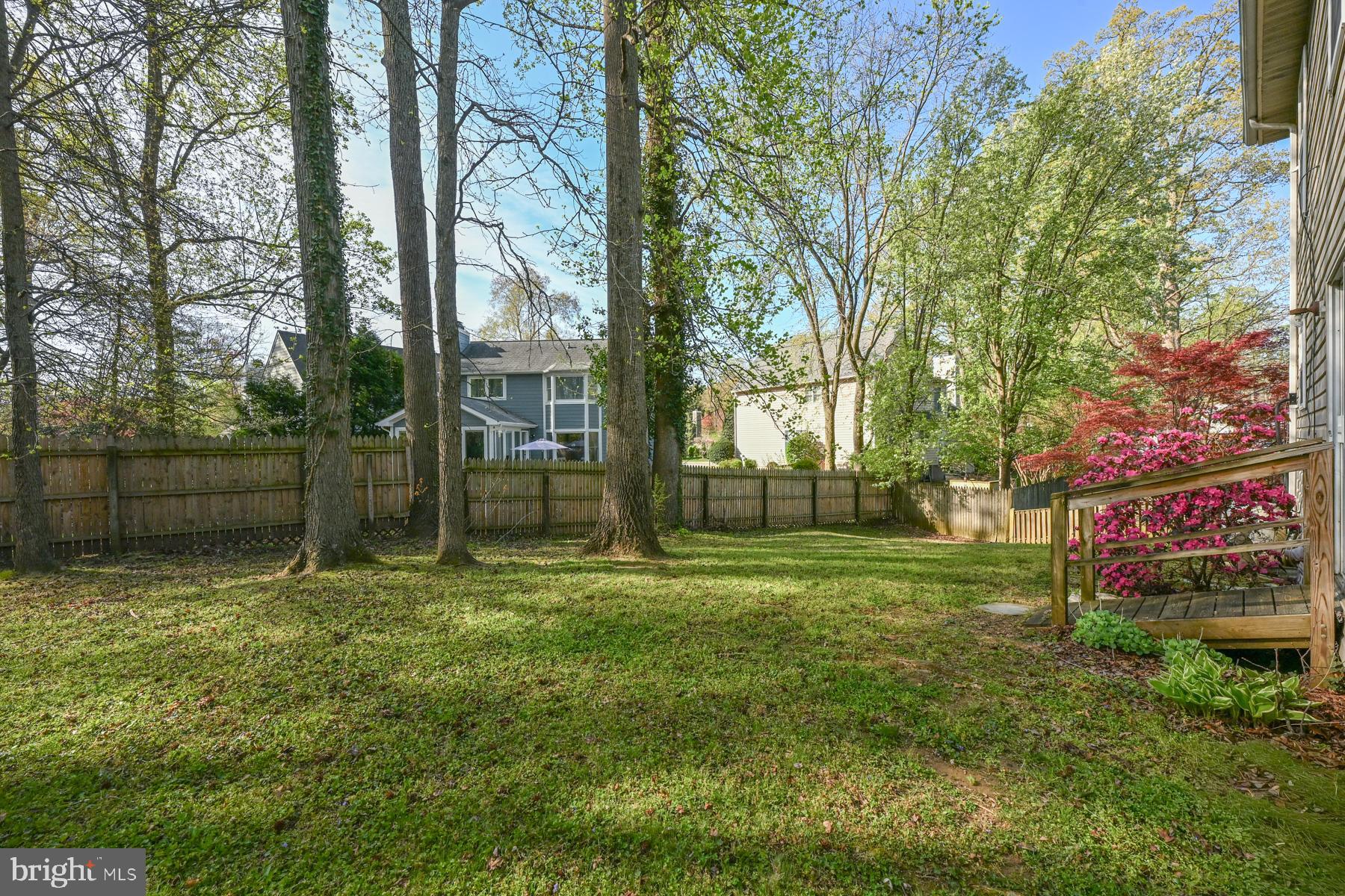 111 Janwall Street Annapolis, MD 21403 - Photo 29 of 50 Completely fenced yard with mature trees.