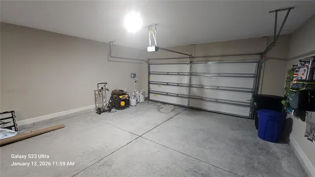 a view of a golf course with a garden