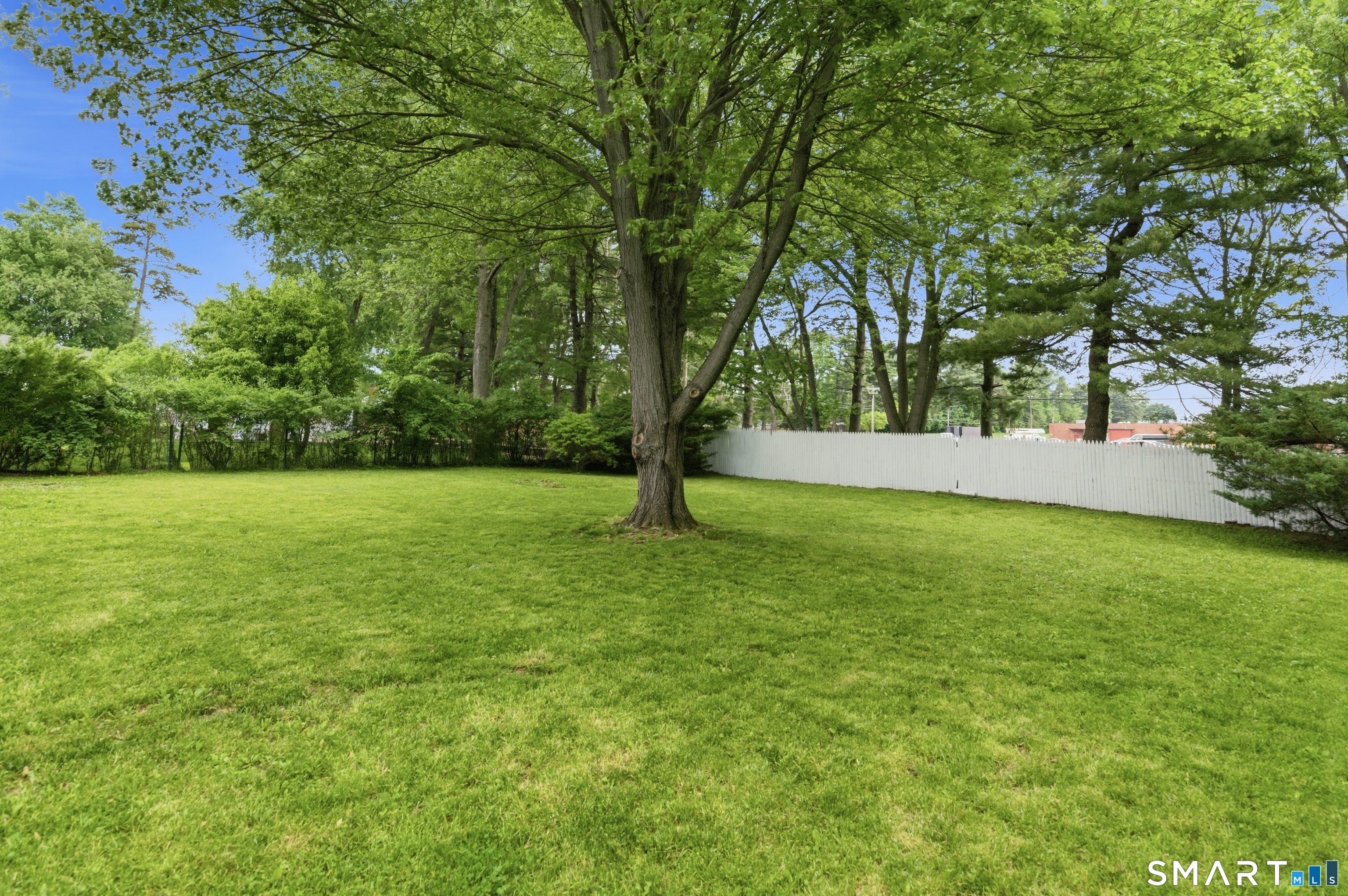149 Mill Street Wethersfield, CT 06109 - Photo 27 of 29 a view of outdoor space with deck and trees