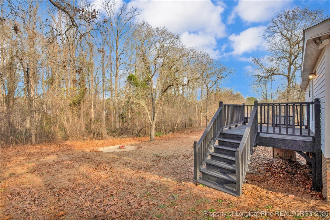227 Constitution Way Cameron, NC 28326 - Photo 29 of 36 DECK FROM YARD