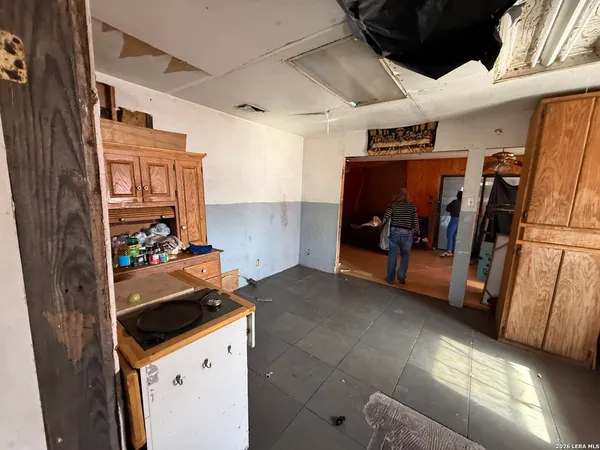 a view of storage and utility room