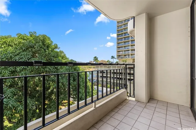 a view of balcony with outdoor space
