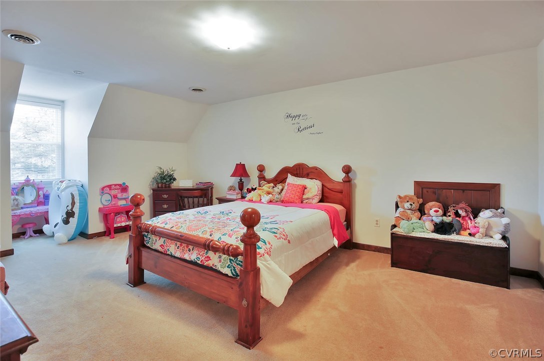 18302 West County Line Road Midlothian, VA 23112 - Photo 16 of 23 Bedroom #3 on 2nd Floor with dormer and Jack n Jil