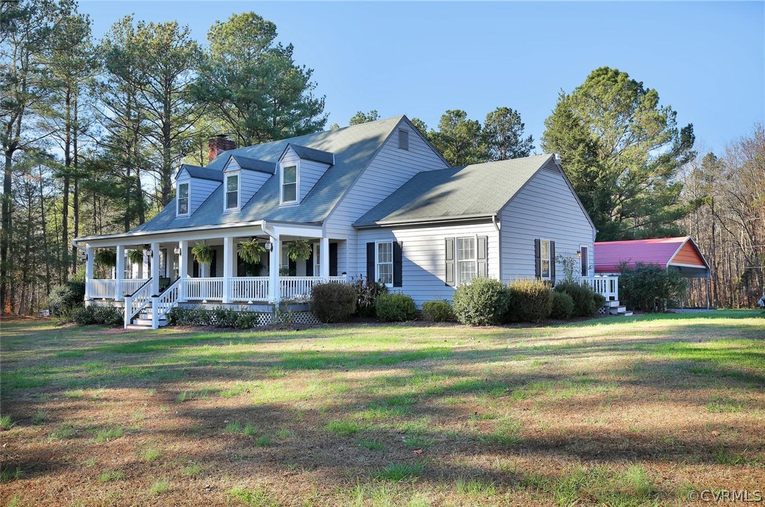 18302 West County Line Road Midlothian, VA 23112 - Photo 2 of 23 Large, flat 2 acre lot. So much potential.