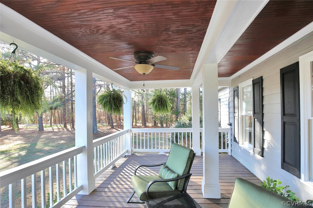 18302 West County Line Road Midlothian, VA 23112 - Photo 4 of 23 This front porch offers a great place to enjoy the