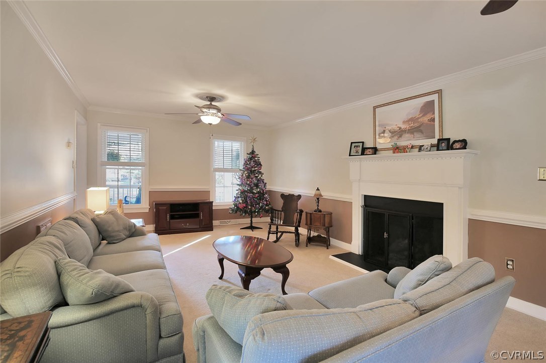 18302 West County Line Road Midlothian, VA 23112 - Photo 8 of 23 View from Great Room from back of house.