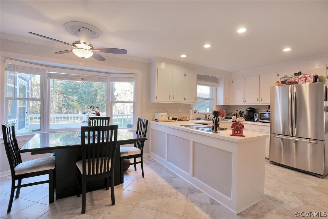 18302 West County Line Road Midlothian, VA 23112 - Photo 9 of 23 Nice large kitchen with eat in area and plenty of