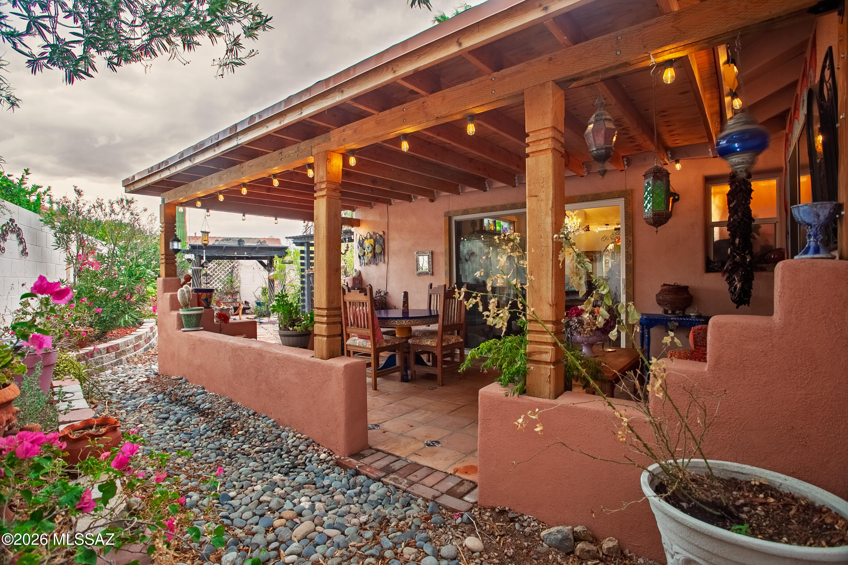 3469 West Sky Ridge Loop Tucson, AZ 85742 - Photo 1 of 50 Gorgeous & lush backyard / courtyard