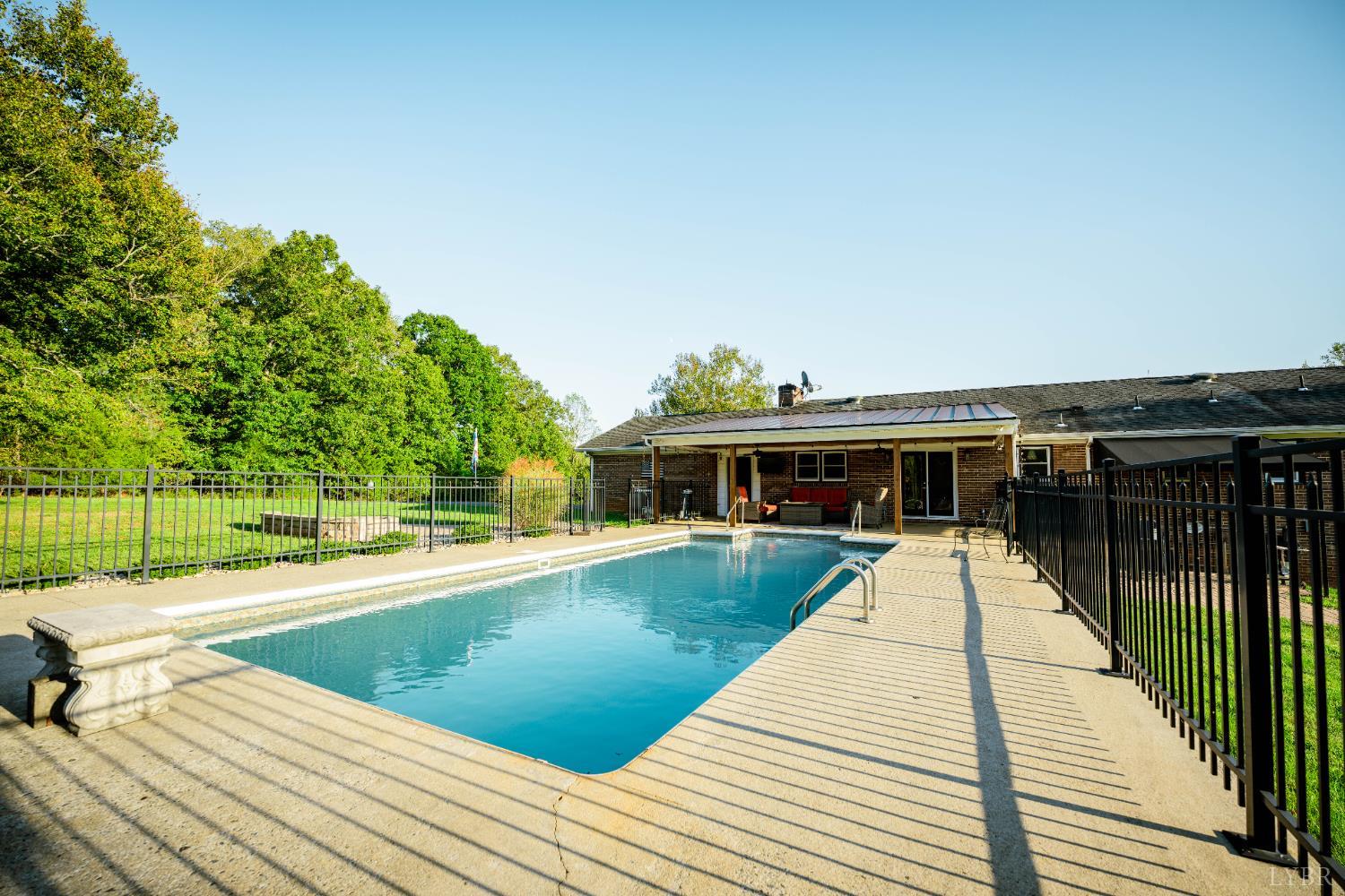 2287 Johnson Creek Road Evington, VA 24550 - Photo 48 of 70 a view of a house with pool