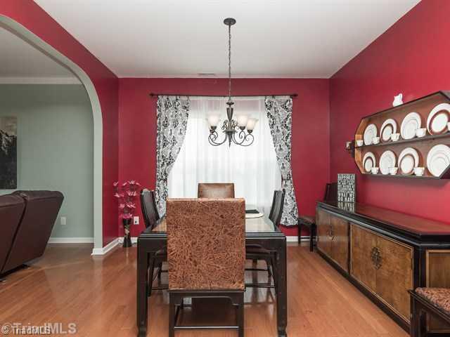 202 Green Pasture Road Mebane, NC 27302 - Photo 4 of 16 Dining Room. Archway Dining Room